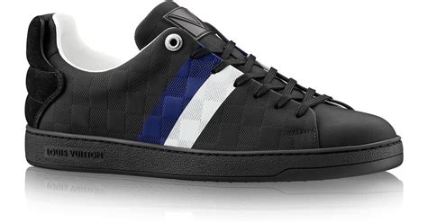 louis vuitton frontrow sneaker black|Louis Vuitton frontrow trainer.